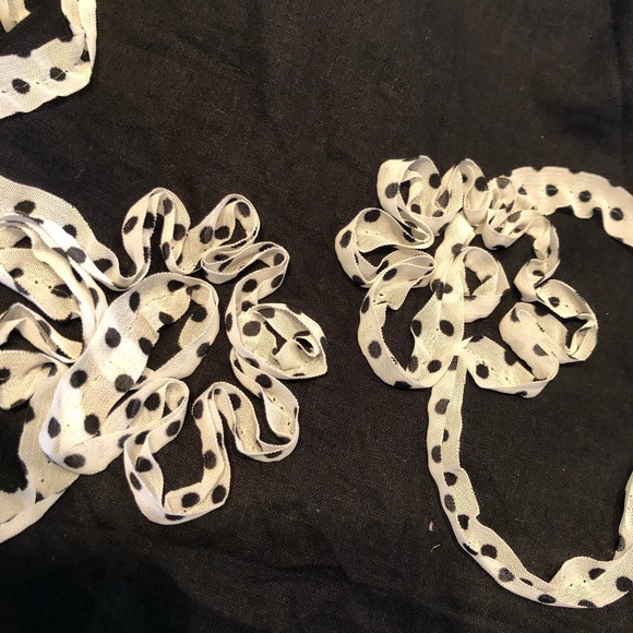 Steppin’ Out Black/White Polka Dot Ruffle Dress - Picture 3 of 6